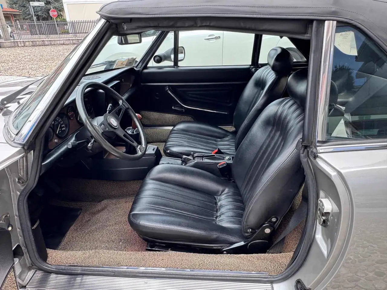 Fiat 124 Spider spidereuropa azzurra, foto 10