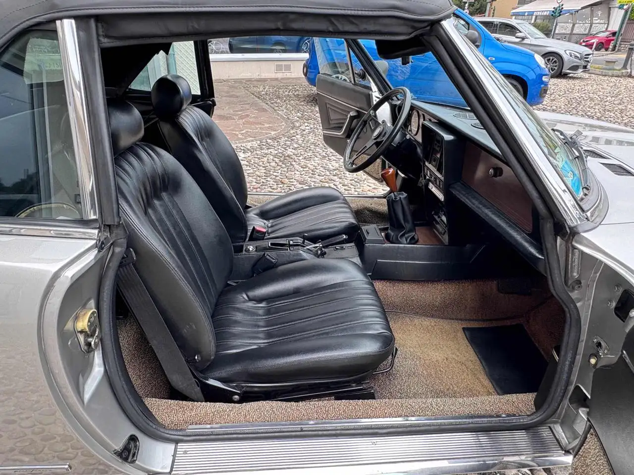 Fiat 124 Spider spidereuropa azzurra, foto 12