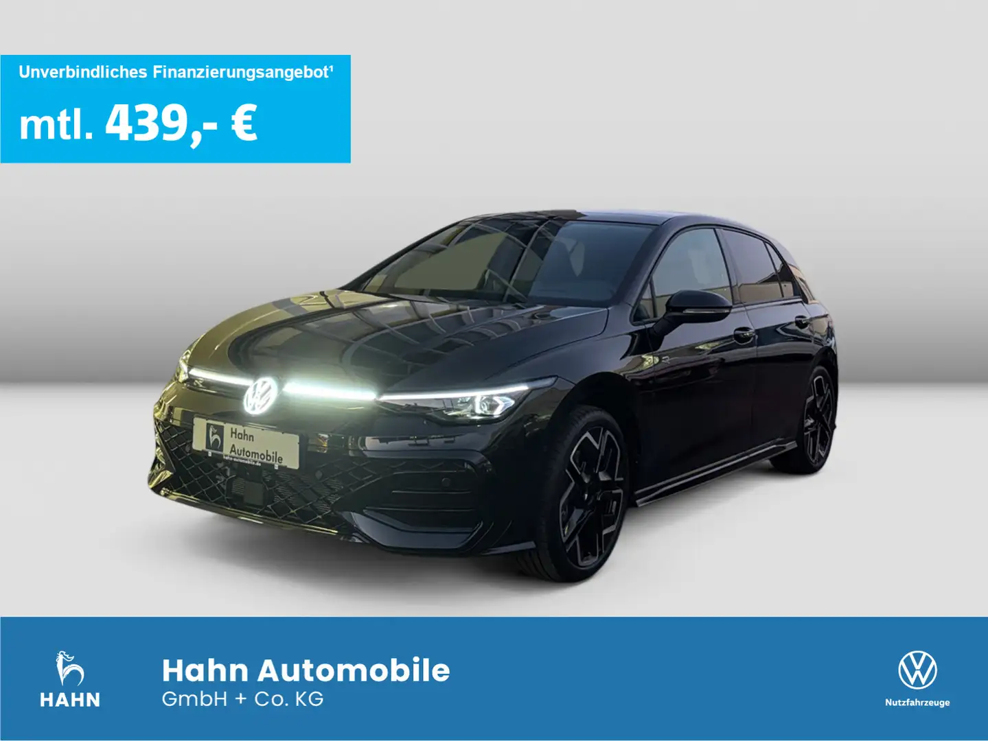 Volkswagen Golf R-Line 2,0TSI 4M 150kW H&K 360° HUD PANO IQ Schwarz - 1