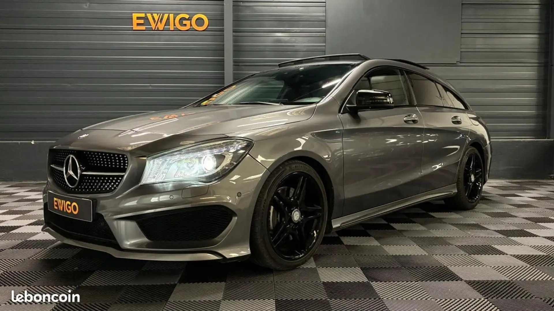 Mercedes-Benz CLA 220 Mercedes Classe 2.2 220 CDI 177 FASCINATION AMG 7G-DCT BVA Gris - 1