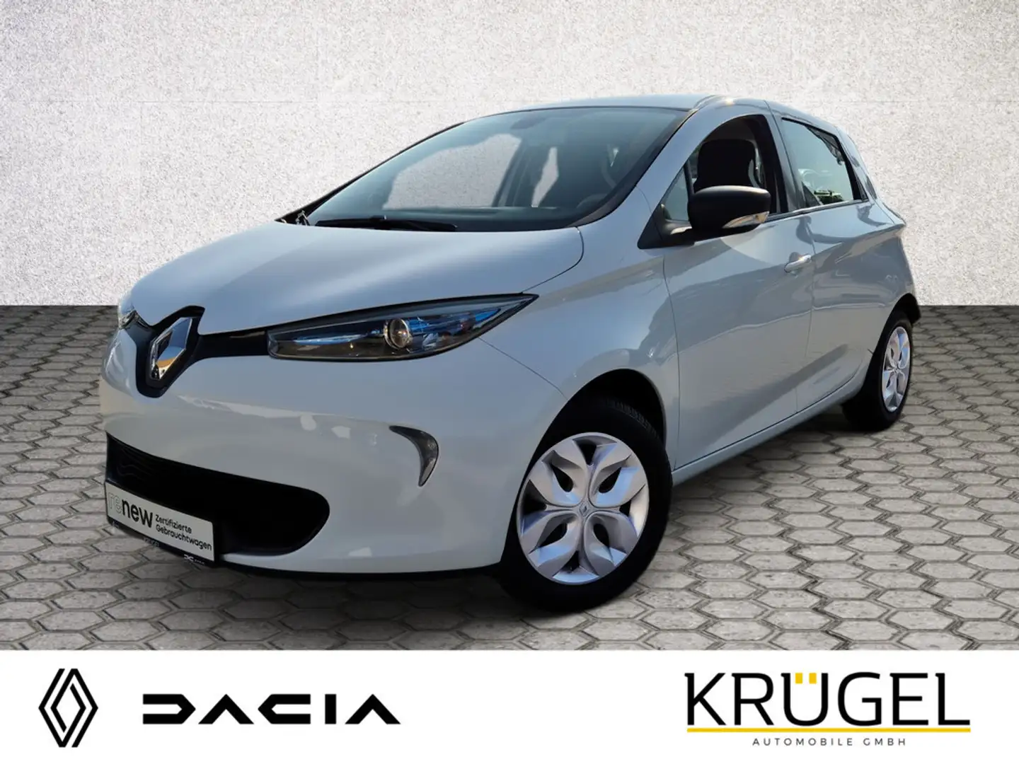 Renault ZOE (ohne Batterie) 41 kwh Life Weiß - 1