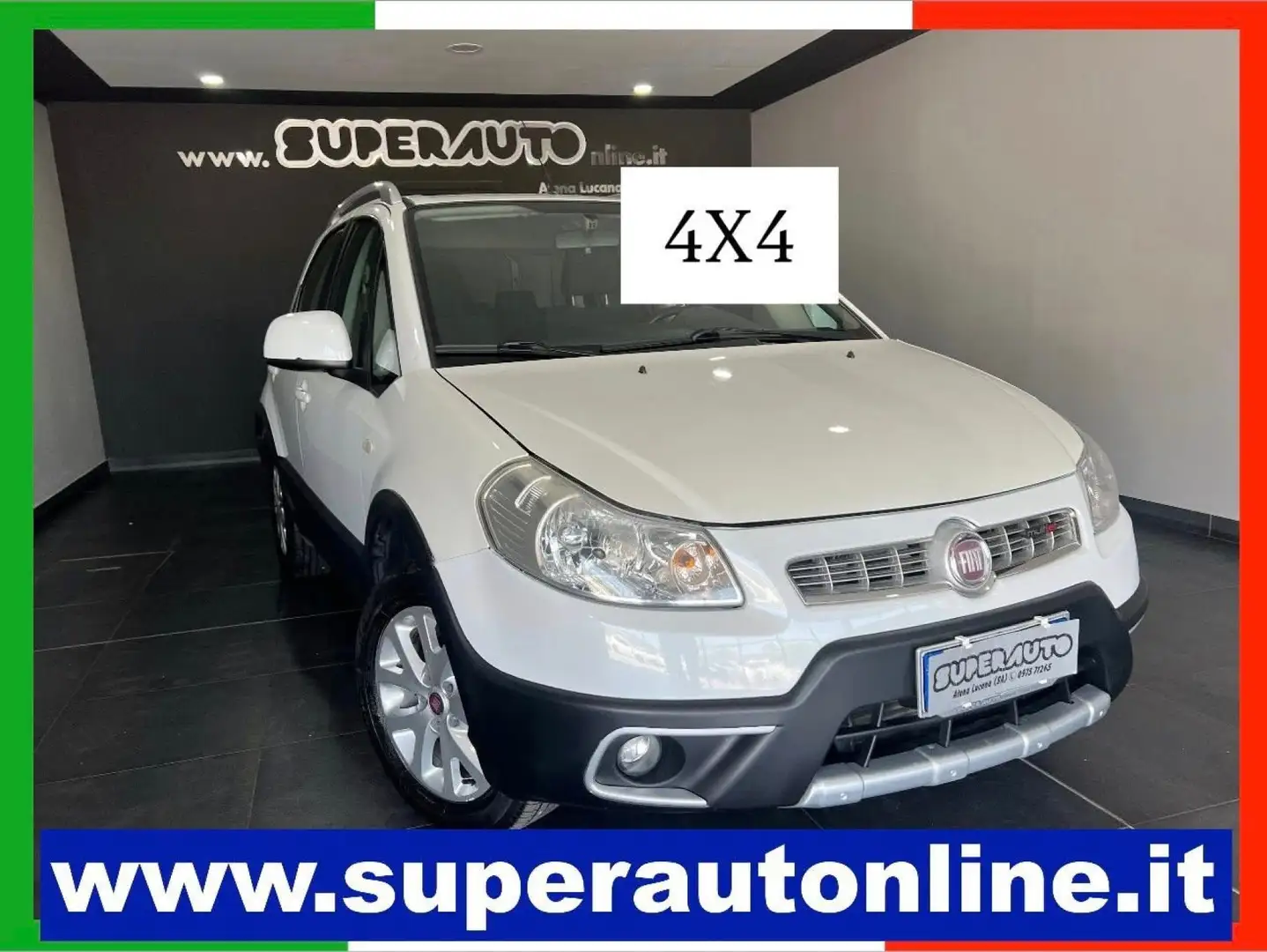 Fiat Sedici 2.0 MJT 16V DPF 4x4 Dynamic Weiß - 1