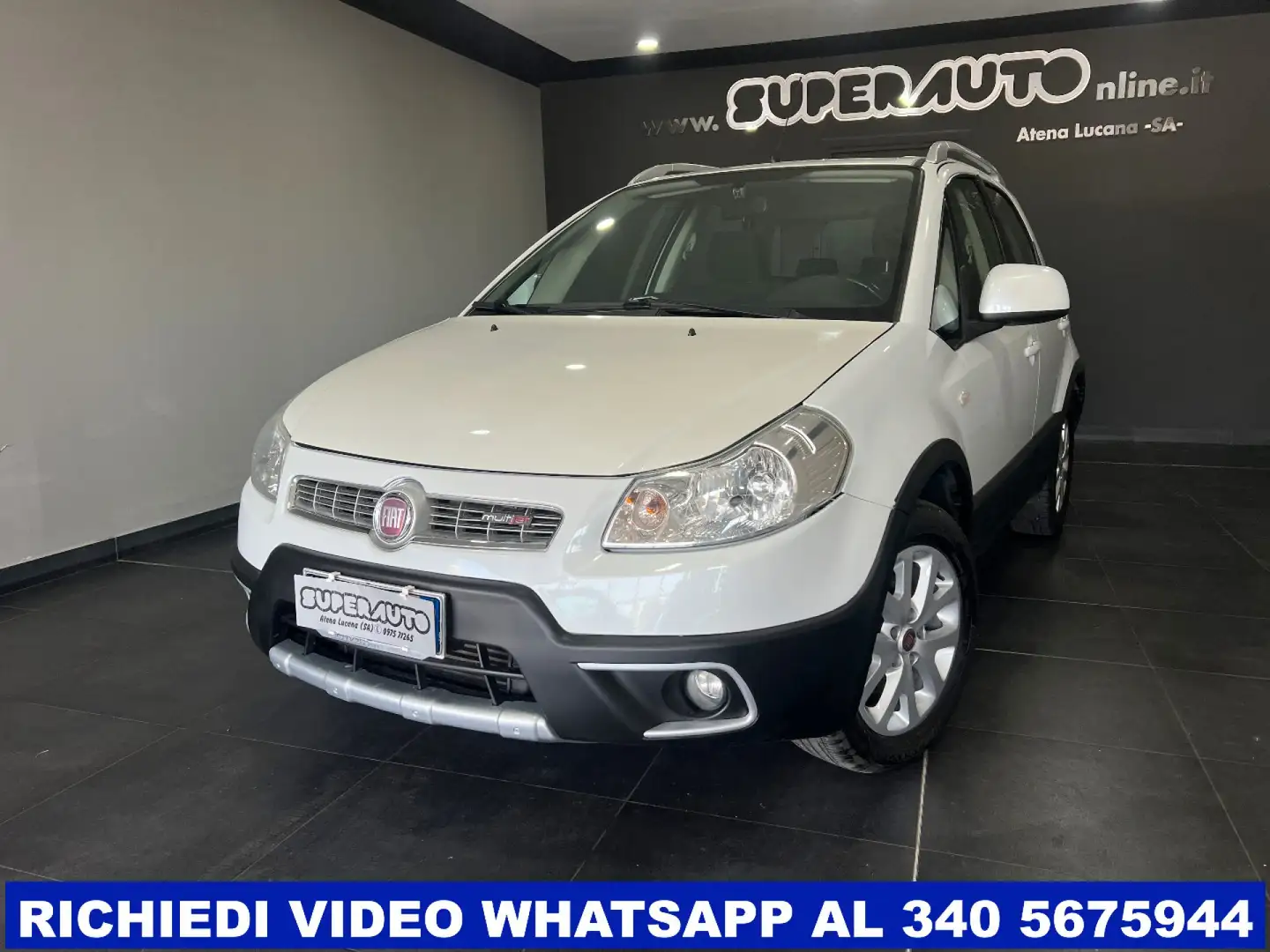 Fiat Sedici 2.0 MJT 16V DPF 4x4 Dynamic Weiß - 2