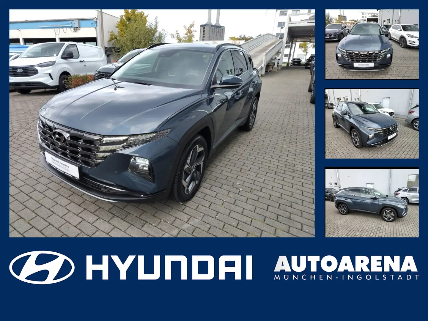 Hyundai TUCSON 1.6 T-GDI Prime Plug In Leder, Sitzlüftung Blu/Azzurro - 1