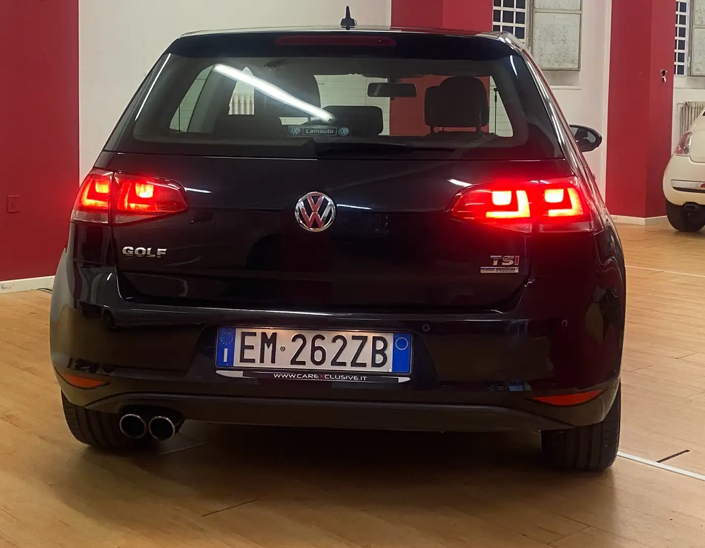 Volkswagen Golf 3p 1.4 TSI HIGHLINE DSG NAVI XENO LED KM65000! Noir - 2