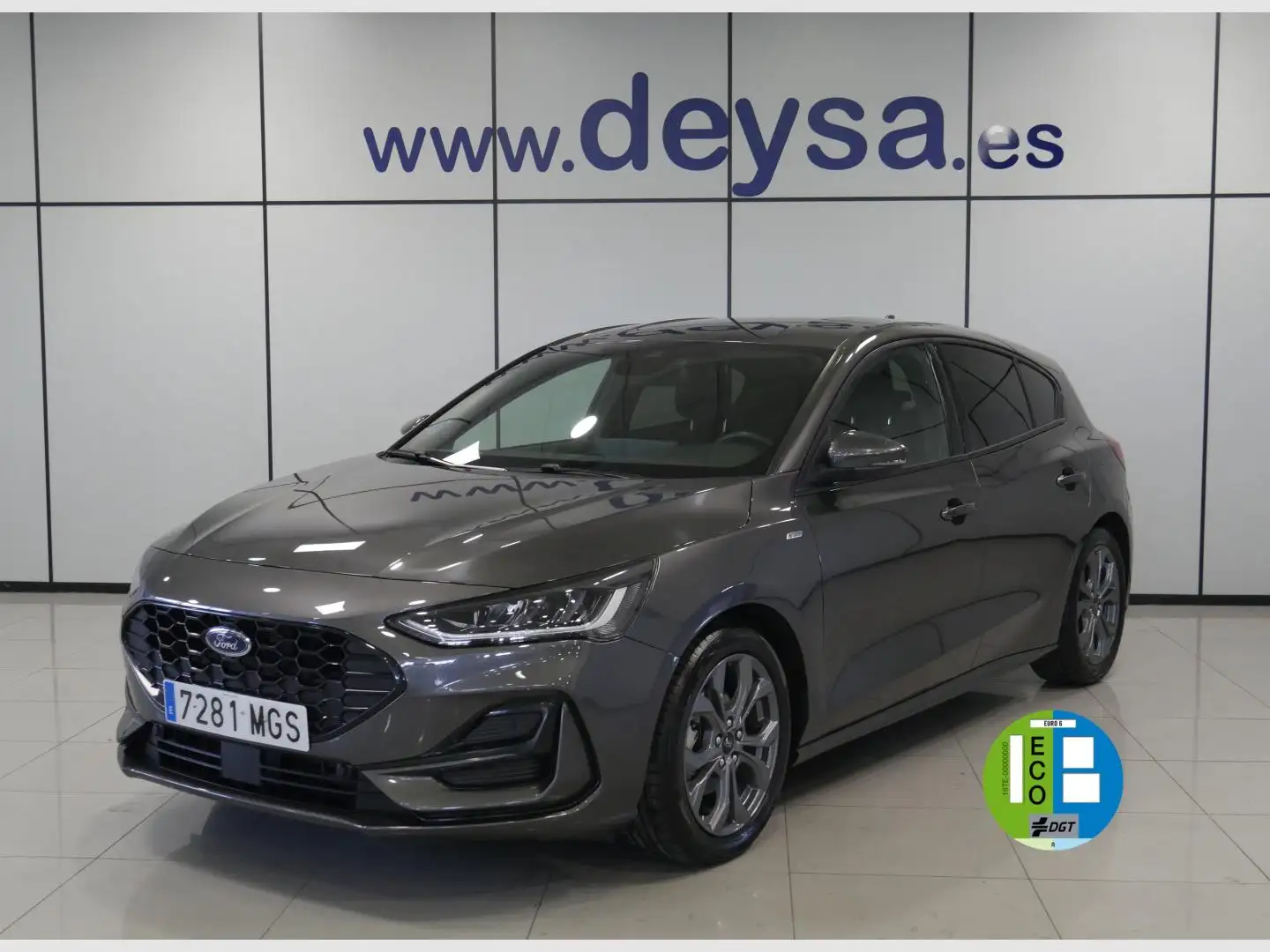 Ford Focus 1.0 Ecoboost MHEV ST-Line 155 Grijs - 1
