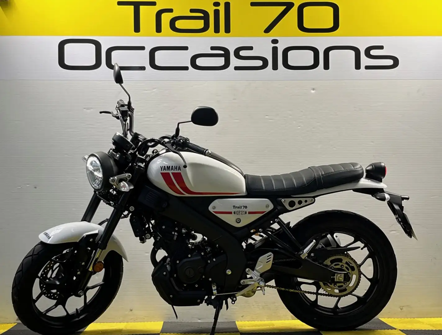 Yamaha XSR 125 Blanc - 2