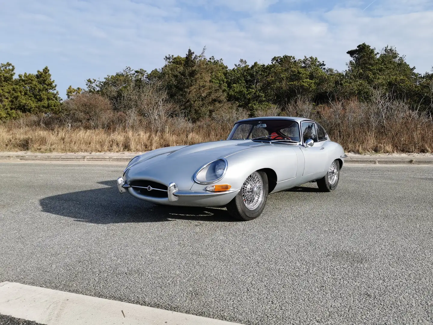Jaguar E-Type Coupe 3.8l Matching Number! Grau - 2