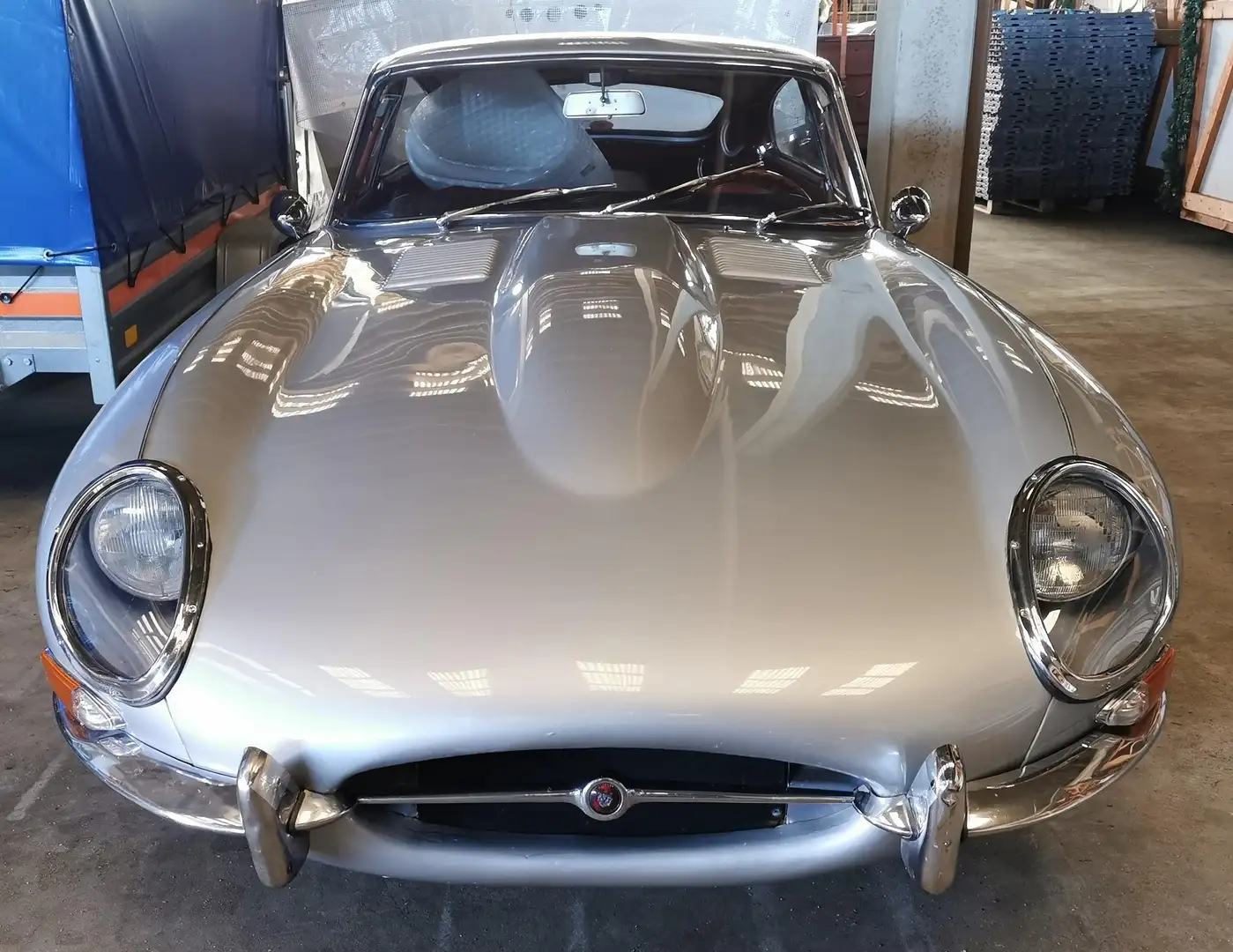 Jaguar E-Type Coupe 3.8l Matching Number! Grau - 1