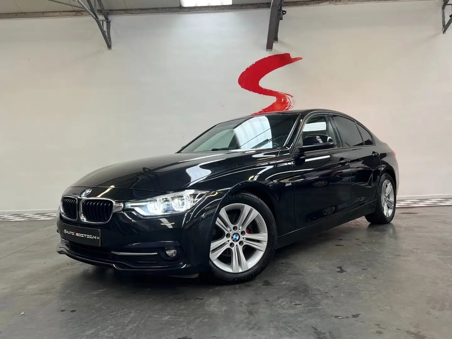 BMW 318 318 D SPORTLINE Zwart - 1