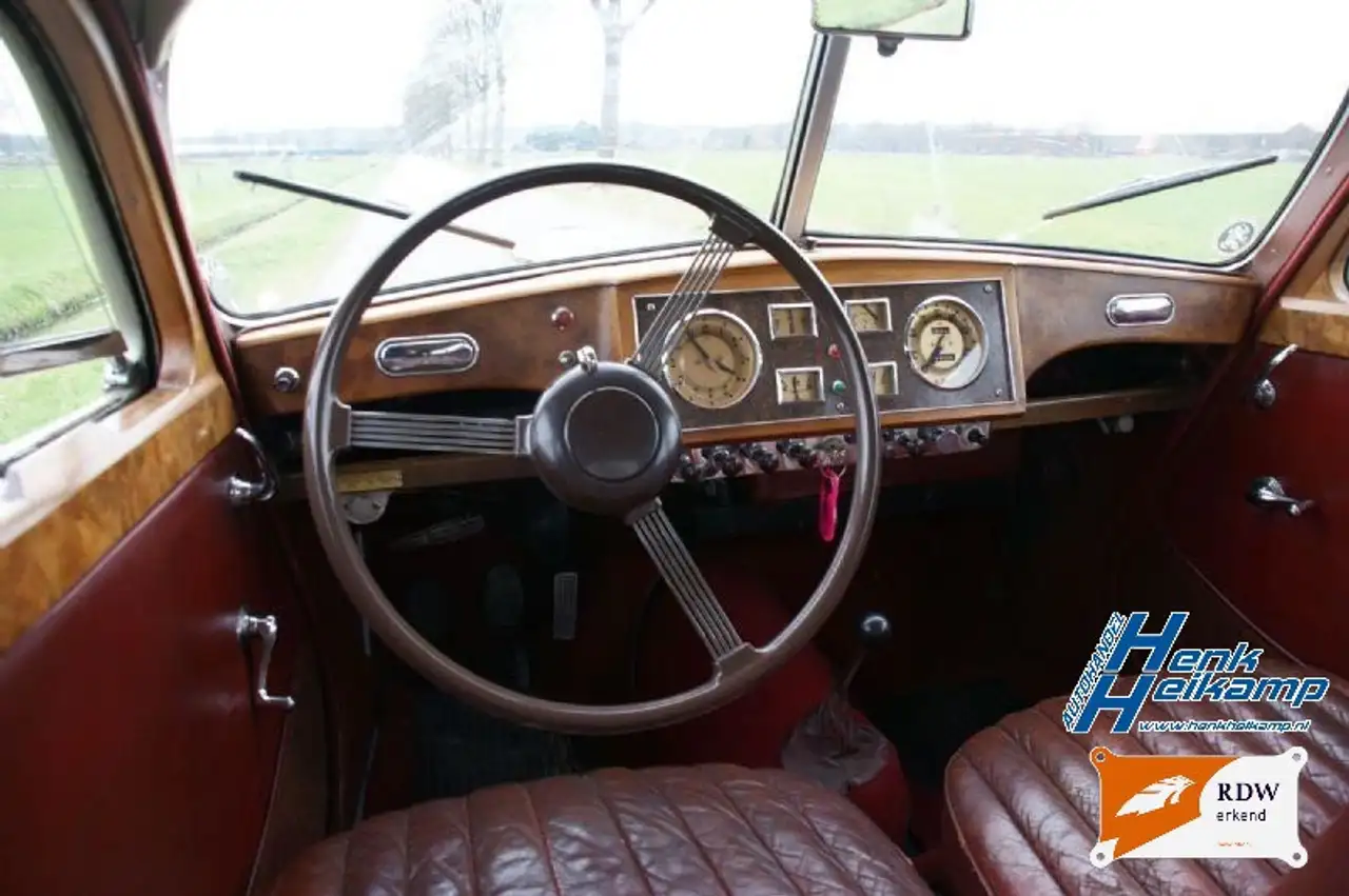 Riley RMF 2.5 *Org.Chesterfield leer, foto 9