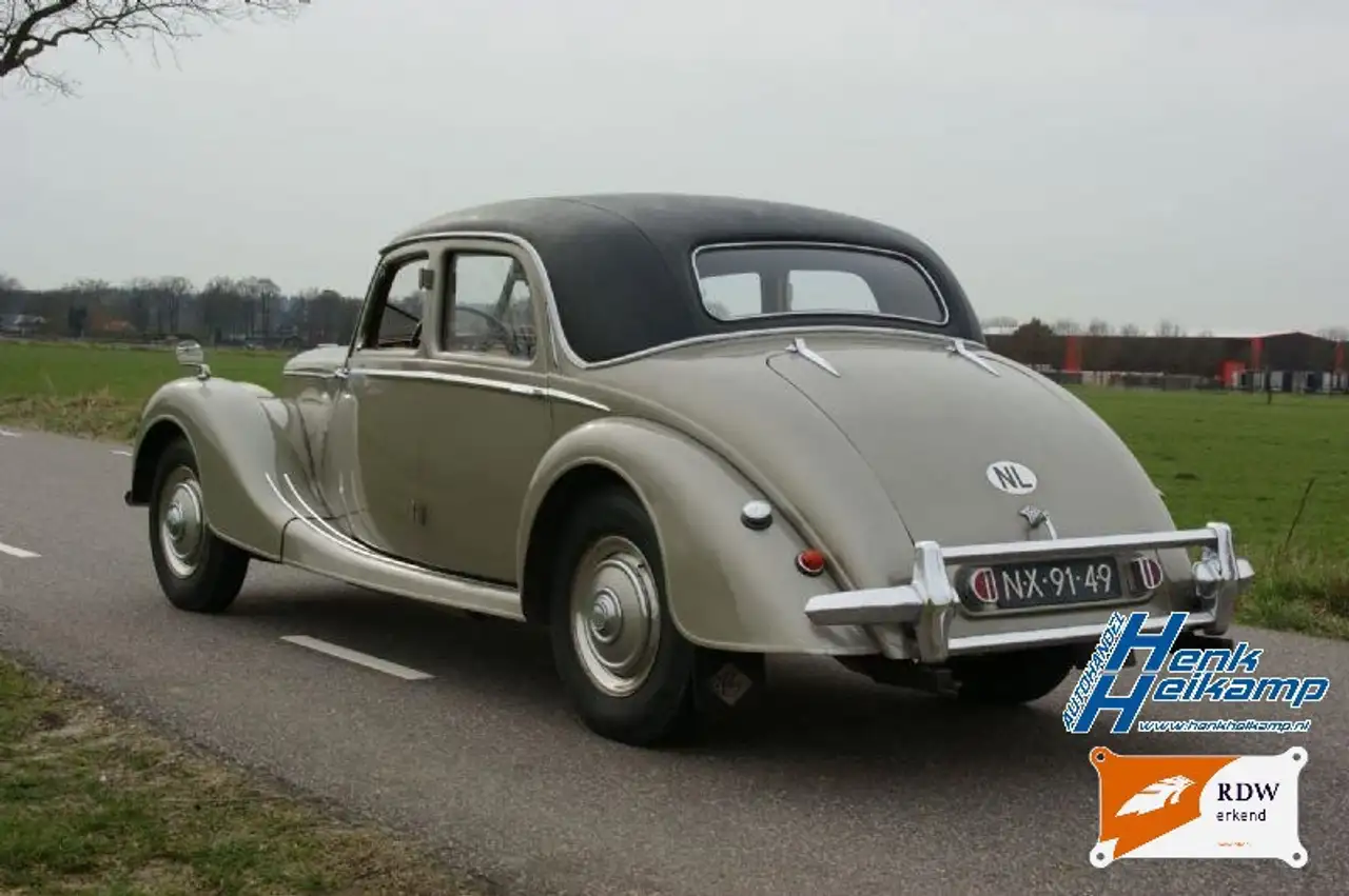 Riley RMF 2.5 *Org.Chesterfield leer, foto 3