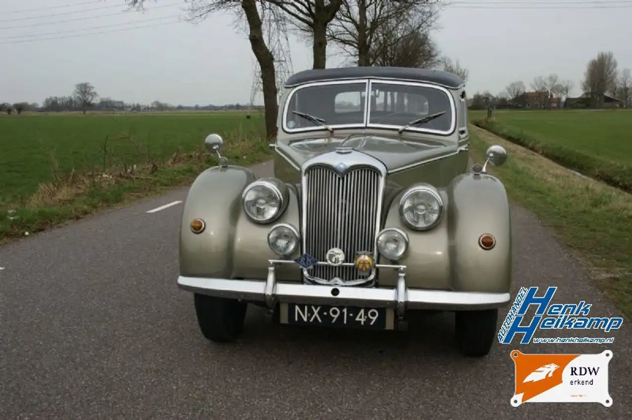 Riley RMF 2.5 *Org.Chesterfield leer, foto 8