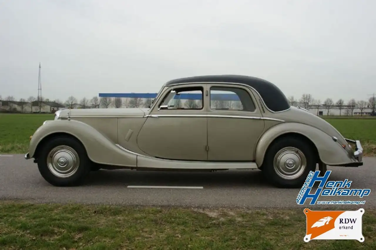 Riley RMF 2.5 *Org.Chesterfield leer, foto 5