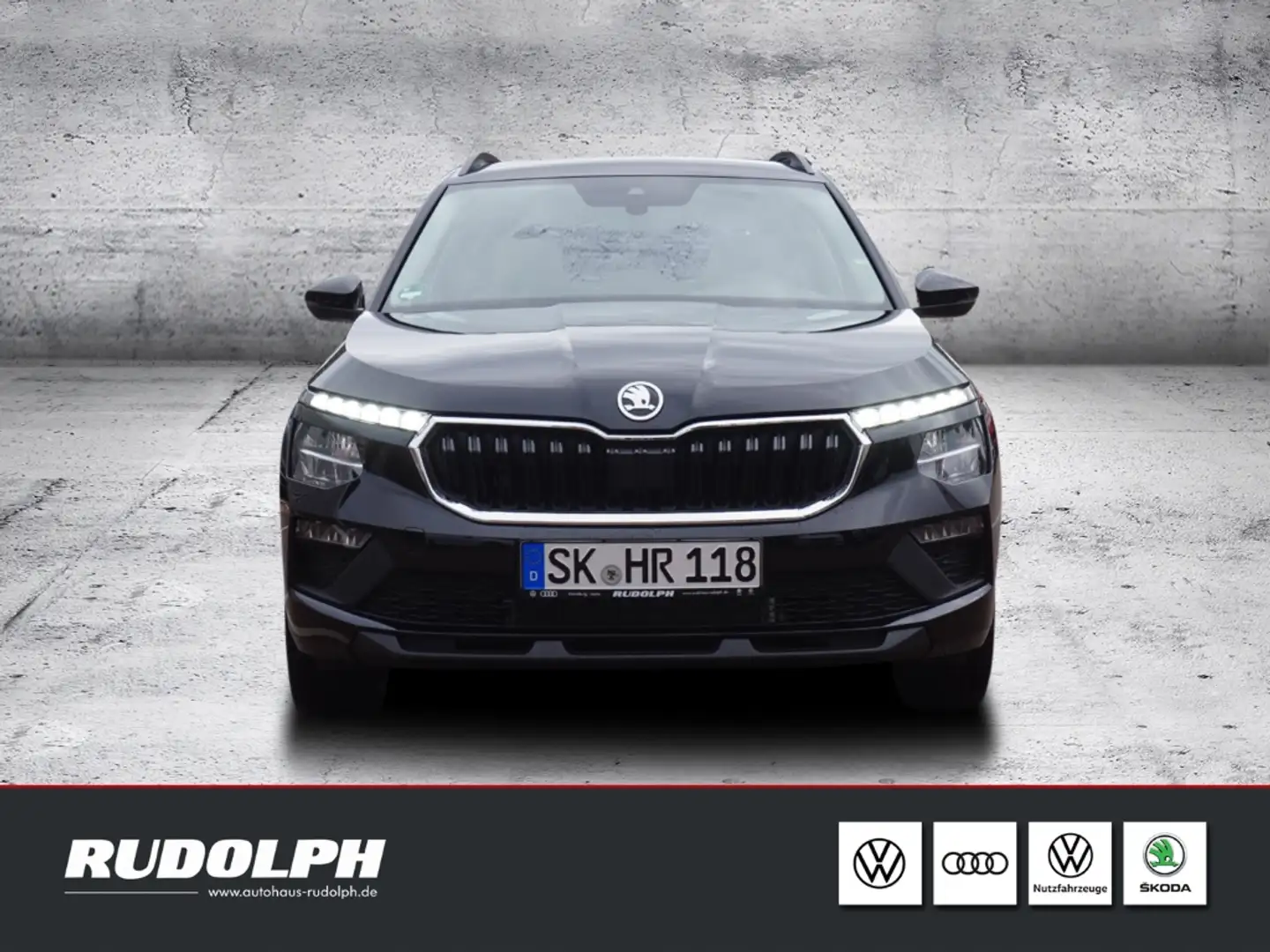 Skoda Kamiq 1.0 TSI Essence PDC SHZ Klima LED Gar. Scheckheft Schwarz - 2