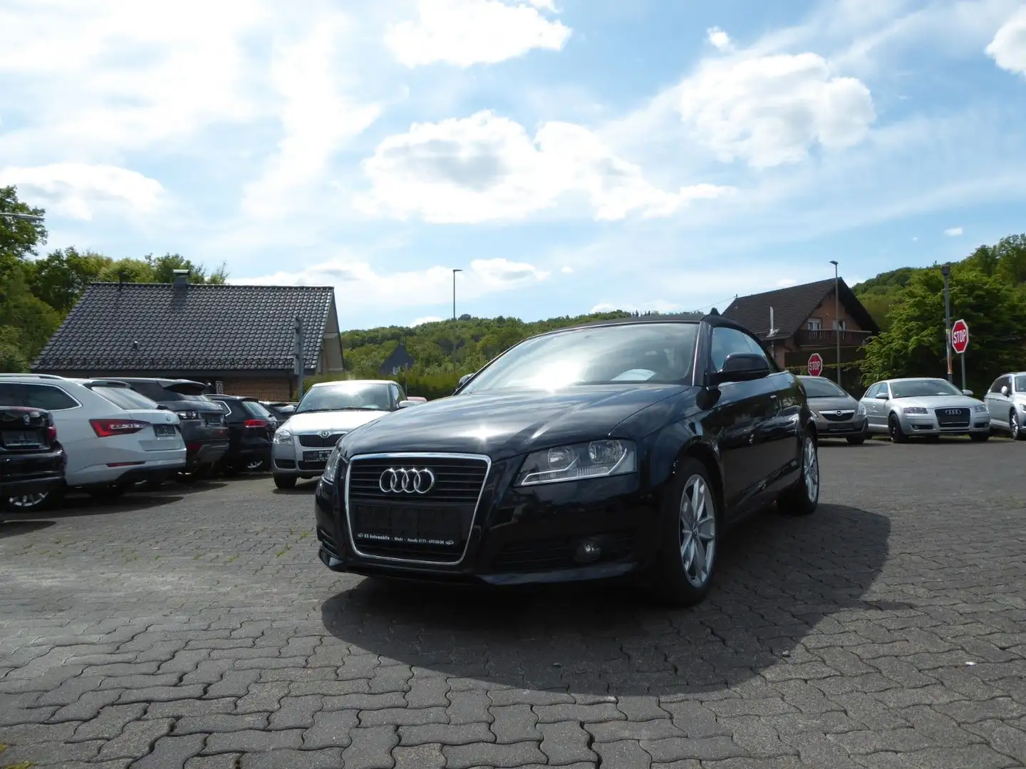 Audi A3 1.6 Ambition Cabriolet Schwarz - 2