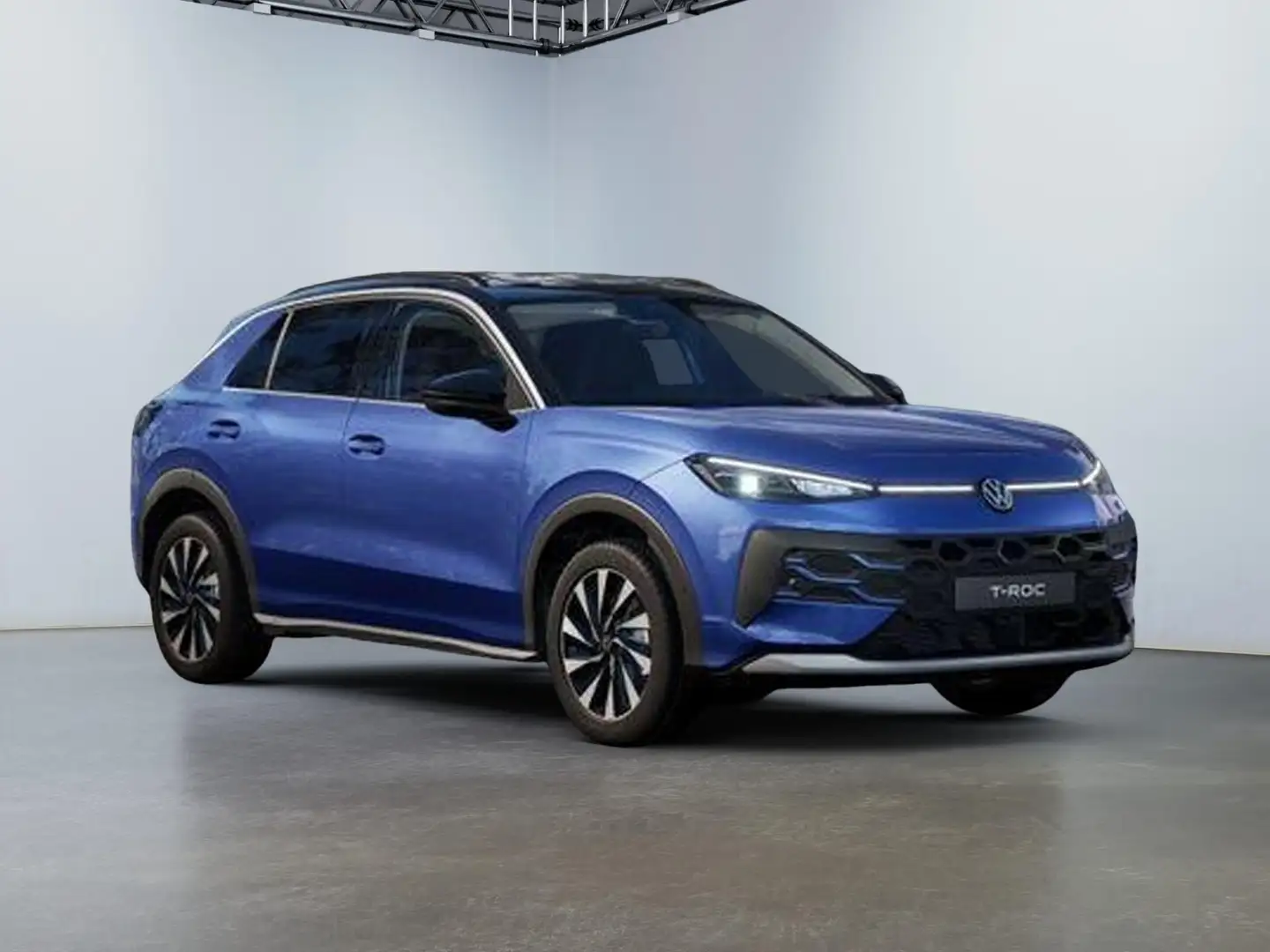 Volkswagen T-Roc 1,5 eTSI DSG LIFE LED Plus Anhängerkupplung Nav... Grau - 1