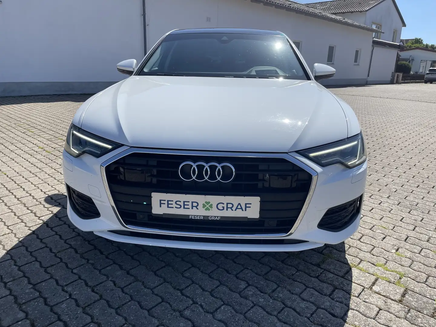 Audi A6 Lim. 40 TDI S tr. HUD PANO LEDER ACC Weiß - 2