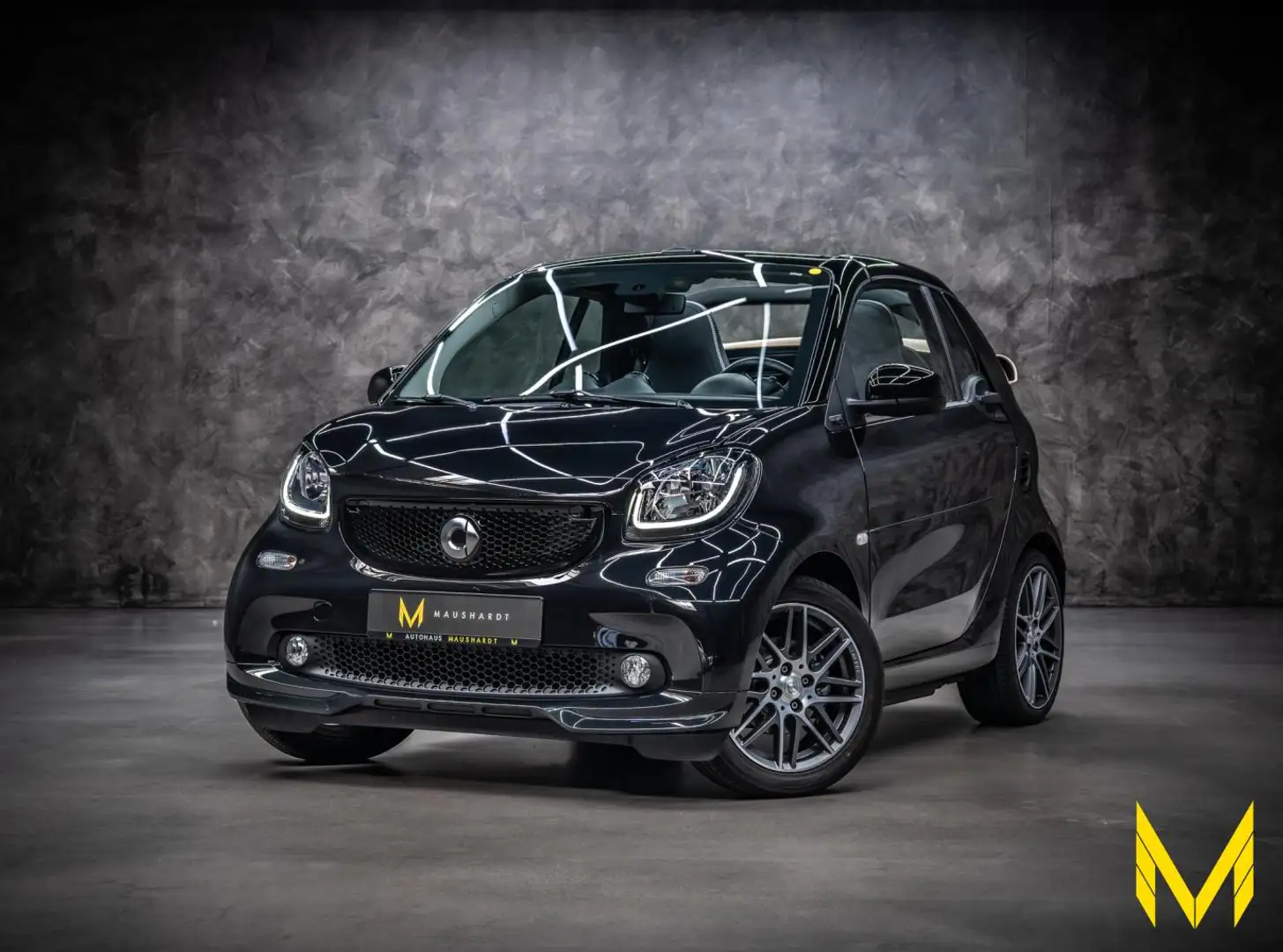 smart forTwo cabrio BRABUS XclusiveHP121:TAILOR+KLAPPE Schwarz - 1