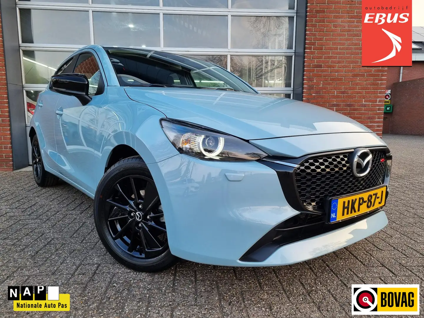 Mazda 2 1.5 SkyActiv-G 90 Homura Blauw - 1