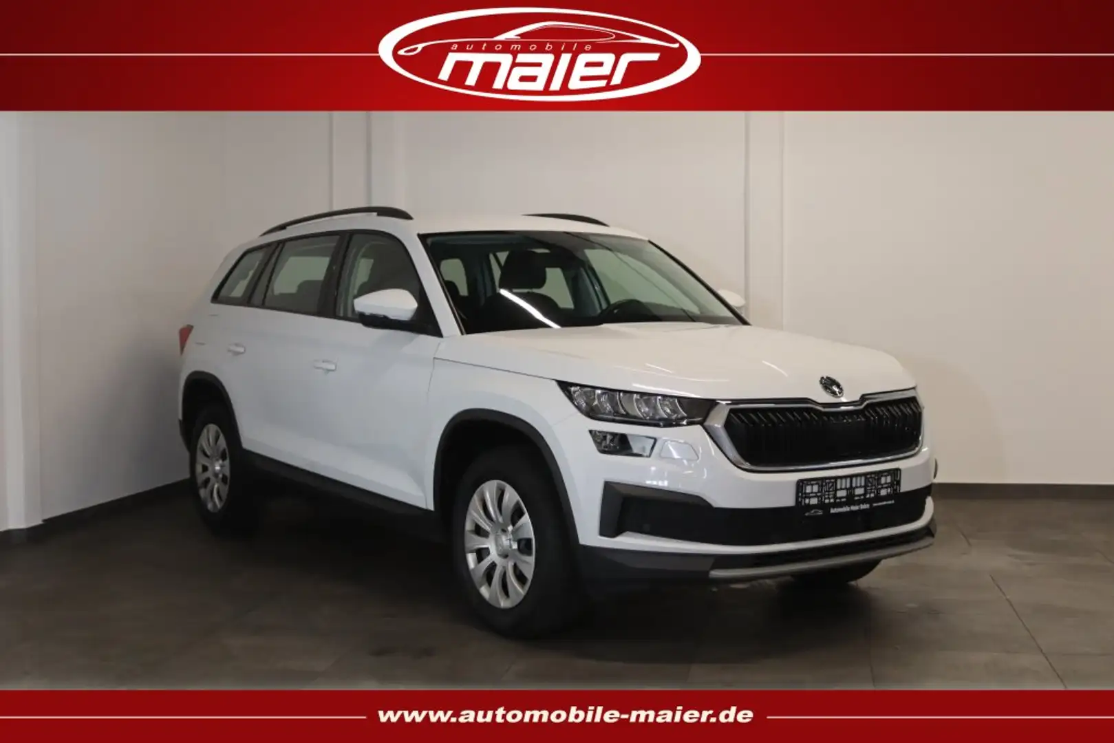 Skoda Kodiaq 2.0 TDI DSG Active-7 Sitzer-NAVI-LED-APPS Biały - 1