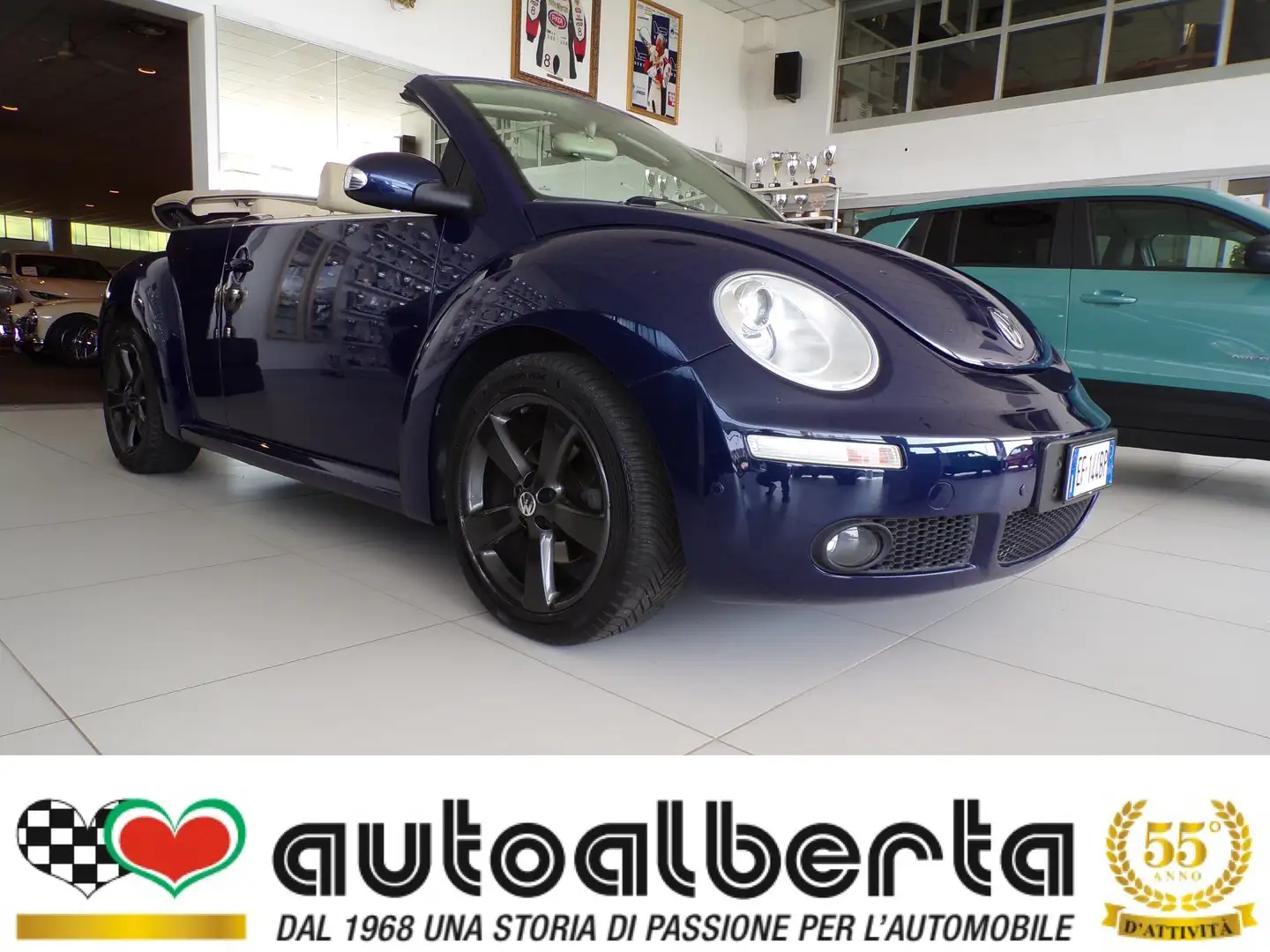 Volkswagen New Beetle Cabrio 2.0 tiptronic FL 116 CV Automatica Blu/Azzurro - 1