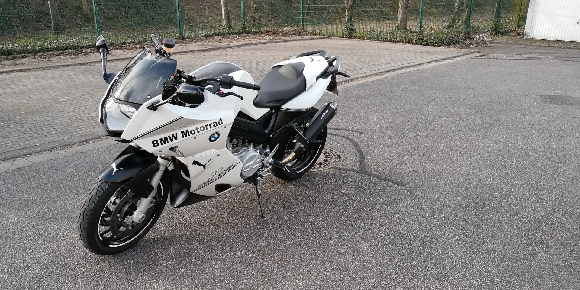 BMW F 800 S Umbau Schnitzer Beyaz - 2