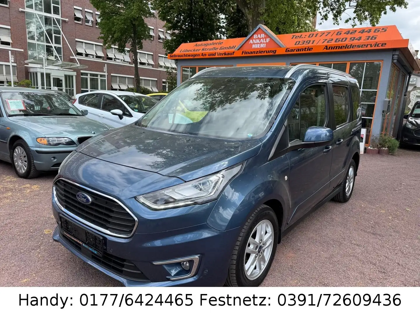 Ford Tourneo Connect 1.5 2.HAND/KLIMA/SHZ/PDC/KAMERA/ Blau - 1
