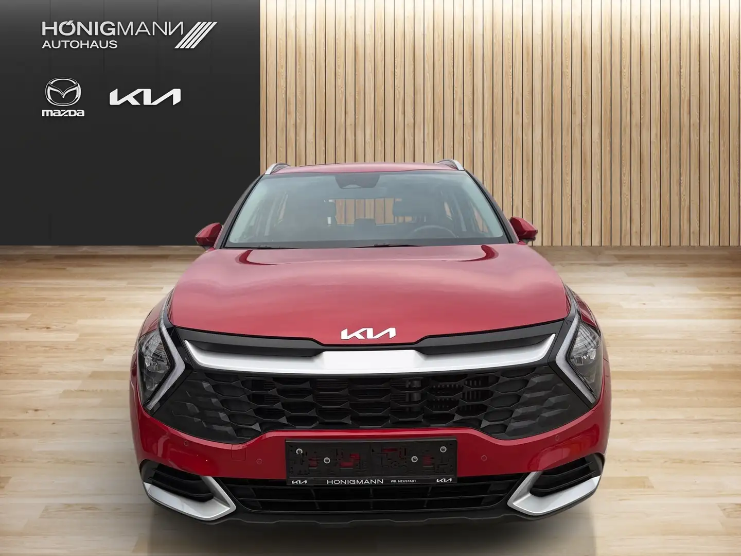 Kia Sportage 1,6 TGDI 48V Silber DCT Rot - 2