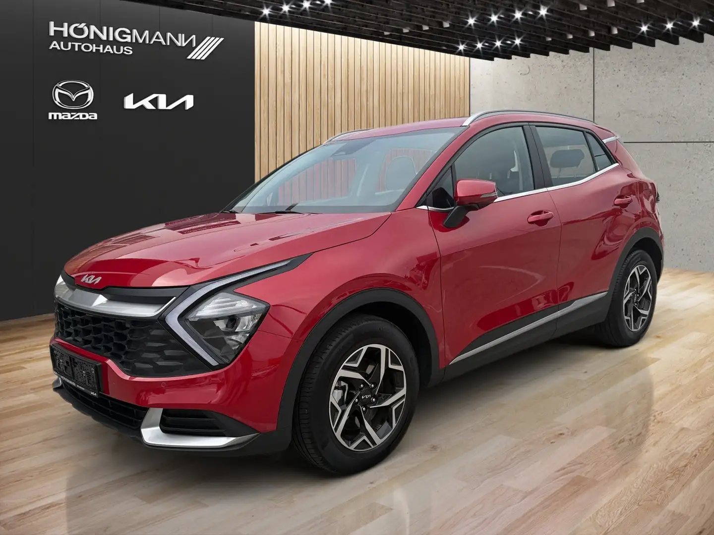 Kia Sportage 1,6 TGDI 48V Silber DCT Rot - 1