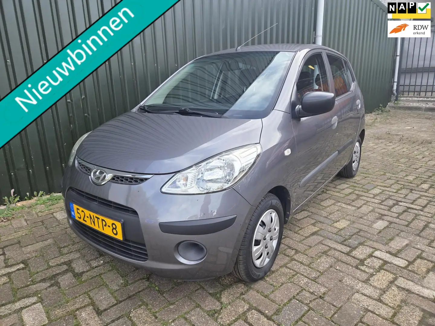 Hyundai i10 1.1 AIRCO 1E EIGENAAR 4 cylinder Grijs - 1