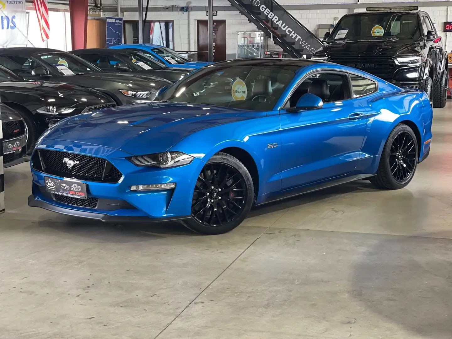 Ford Mustang MUSTANG GT+MAGNA RIDE+DE-FAHRZEUG+UNFALLFREI Blau - 1