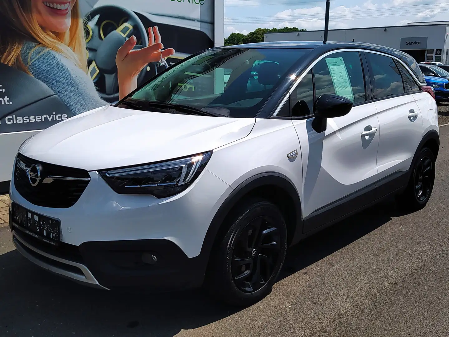 Opel Crossland X Innovation Blanc - 1