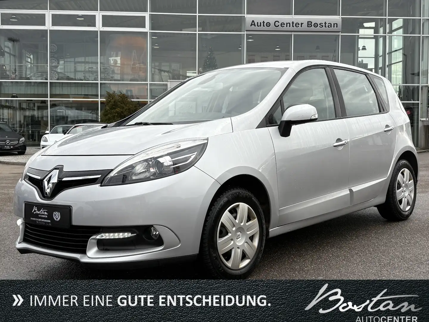 Renault Scenic III Dynamique 1.2 TCe NAVI/KLIMA/SHZ Argent - 1