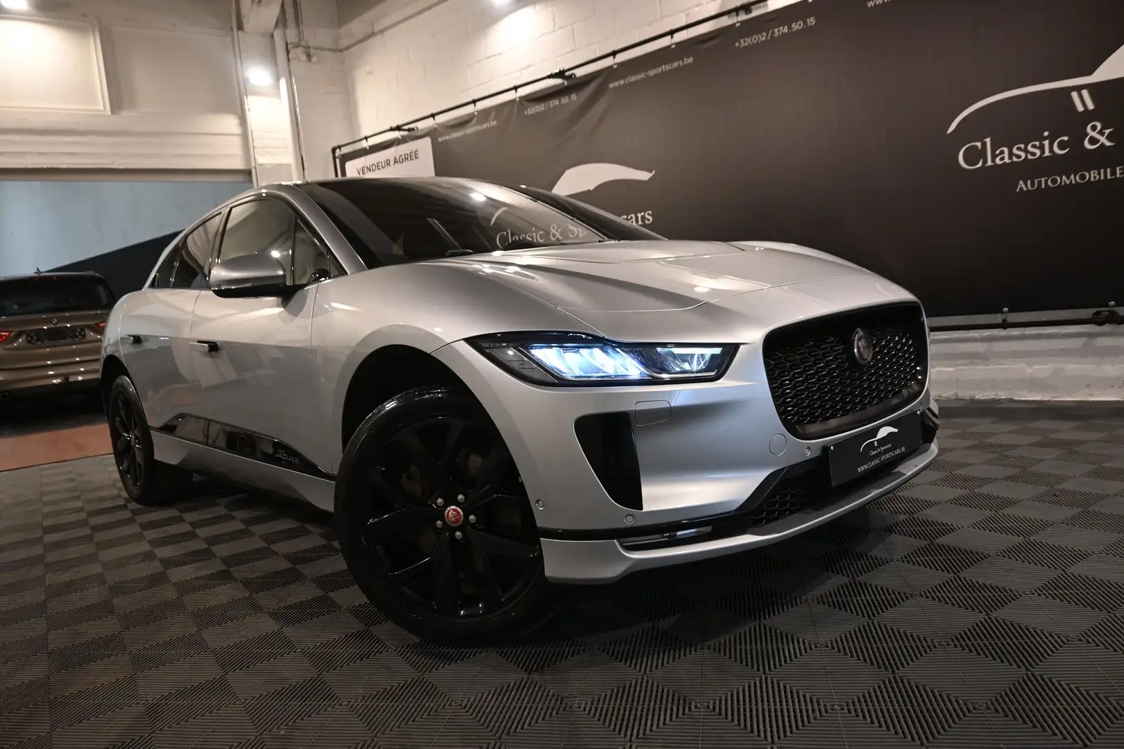 Jaguar I-Pace I-Pace 90 kWh EV400 PACK SPORT / PANO / FULL Argent - 2