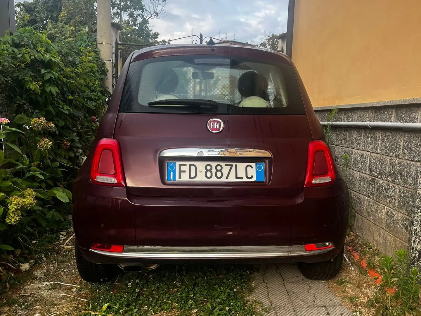 Fiat 500 500 III 2016 1.2 Lounge 69cv Mauve - 2