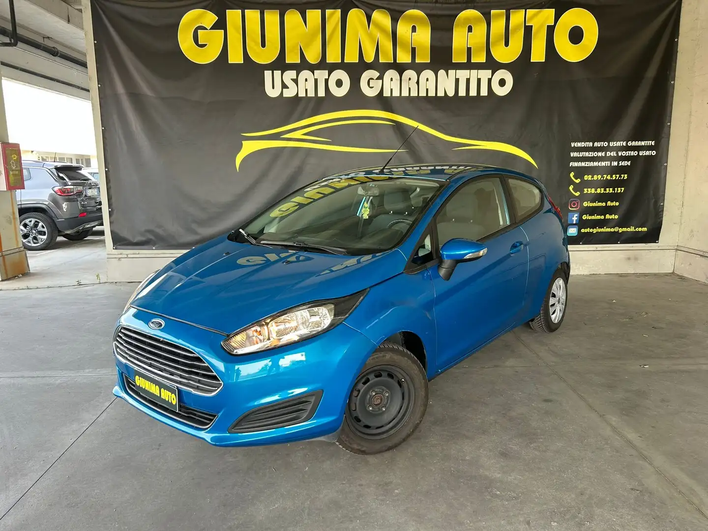 Ford Fiesta Fiesta 5p 1.0 ecoboost 100cv (grandinata) Blu/Azzurro - 1