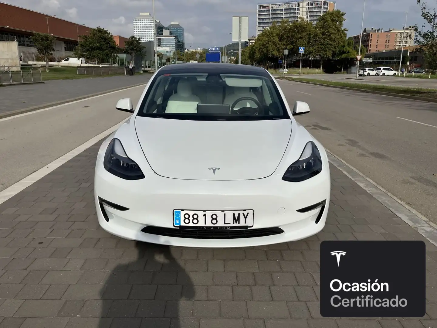 Tesla Model 3 Performance Weiß - 2