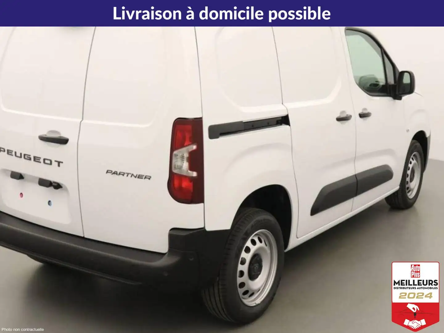 Peugeot Partner PARTNER STANDARD HEAVY 1000 KG Van 1.5 BlueHDi 130 Blanc - 2