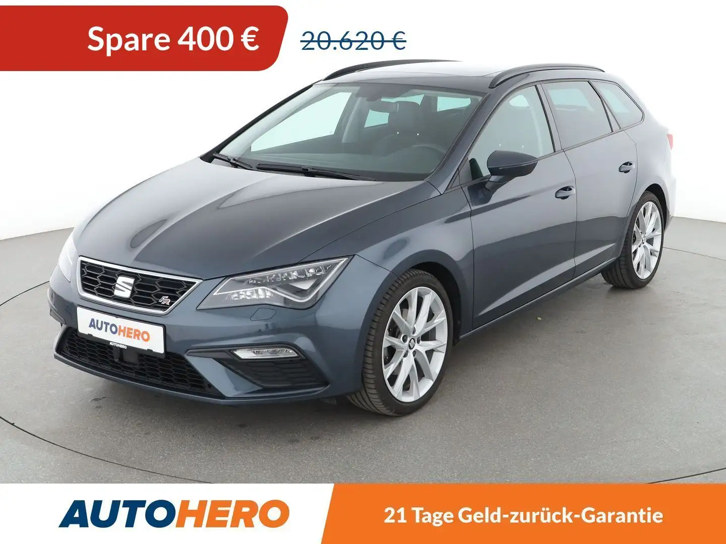 SEAT Leon 1.5 TSI ACT FR Black Matt Edition Aut. *VC*LED*CAM Blau - 1