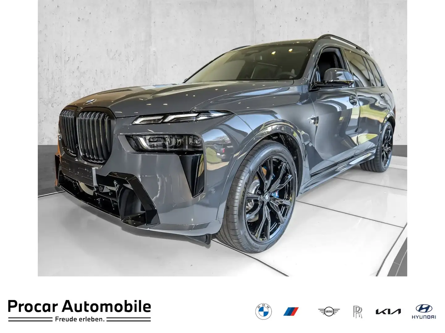 BMW X7 xDrive40d MSport HUD PANO ACC AHK RFK NAVI Grau - 1