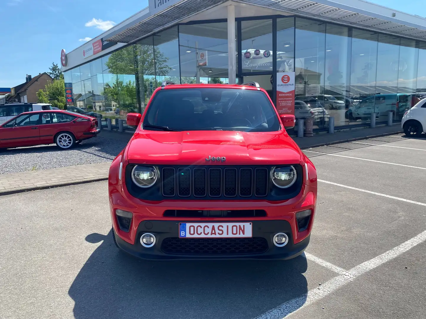 Jeep Renegade 1.3 T4 Black Star DDCT GPS BOITE AUTO GARANTIE 12M Rouge - 2