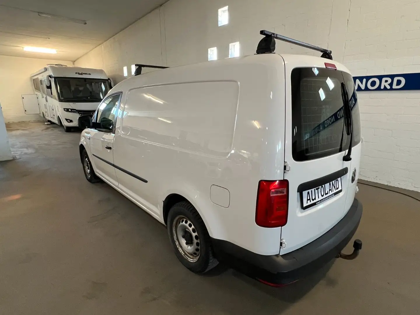 Volkswagen Caddy Maxi 1.6TDI Kasten*Klima*Heckflügeltüren* Wit - 2
