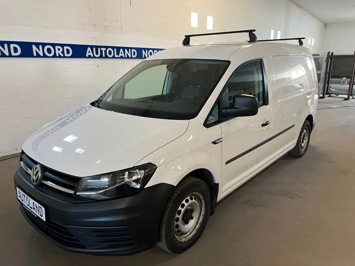 Volkswagen Caddy Maxi 1.6TDI Kasten*Klima*Heckflügeltüren* Wit - 1