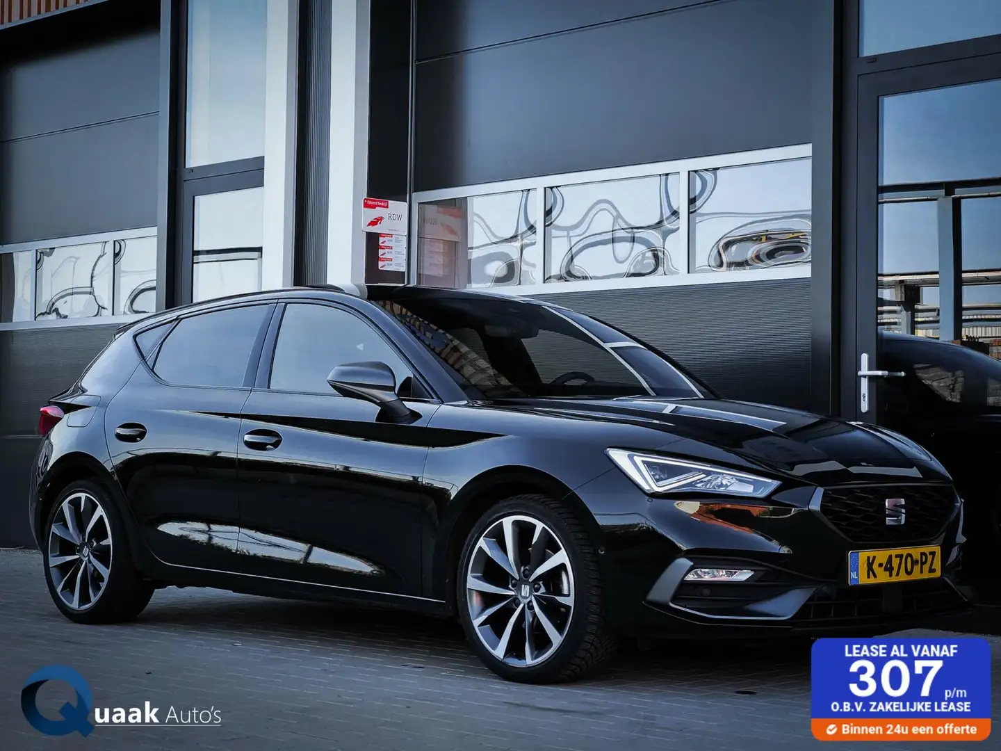 SEAT Leon 1.5 TSI FR Launch Edition | CARPLAY | LANE ASSIST Schwarz - 1