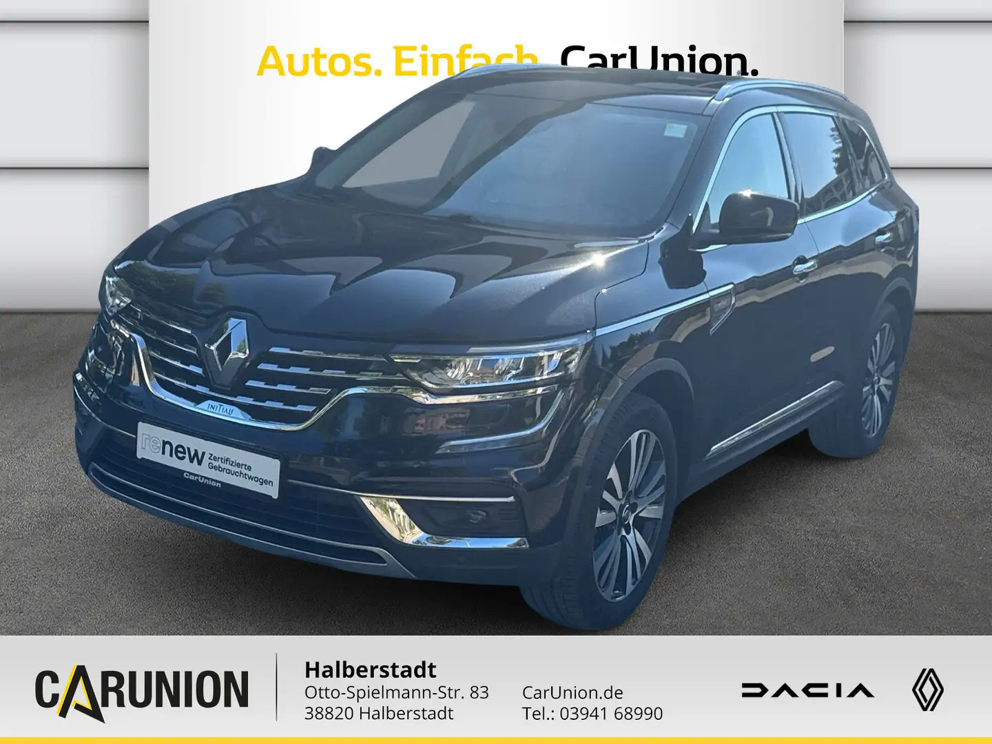 Renault Koleos INITI PARIS TCe 160 EDC Leder Navi SHZ BT Schwarz - 1