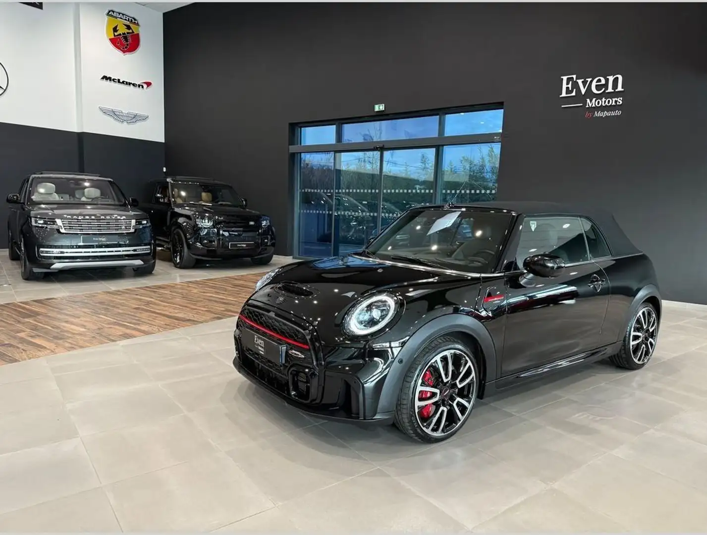 MINI One III CABRIOLET JCW 231 FINITION EXCLUSIVE DESIGN BVA6 Negro - 1