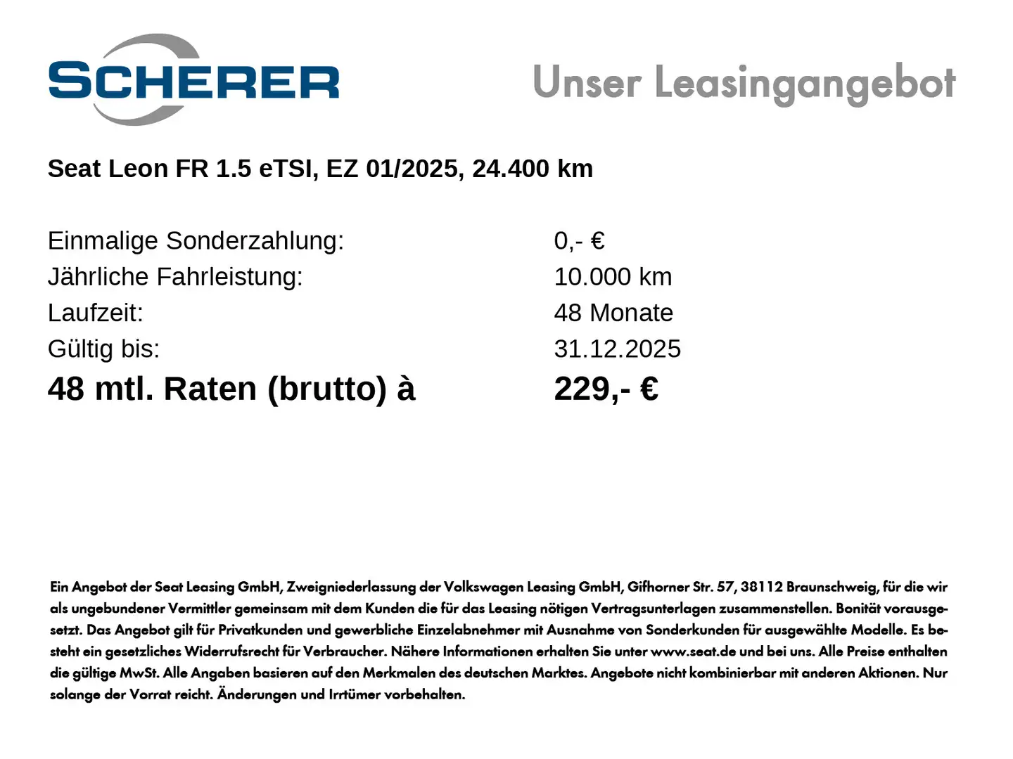 SEAT Leon 1.5 eTSI FR DSG Navi, Matrix-LED, RFK Gris - 2