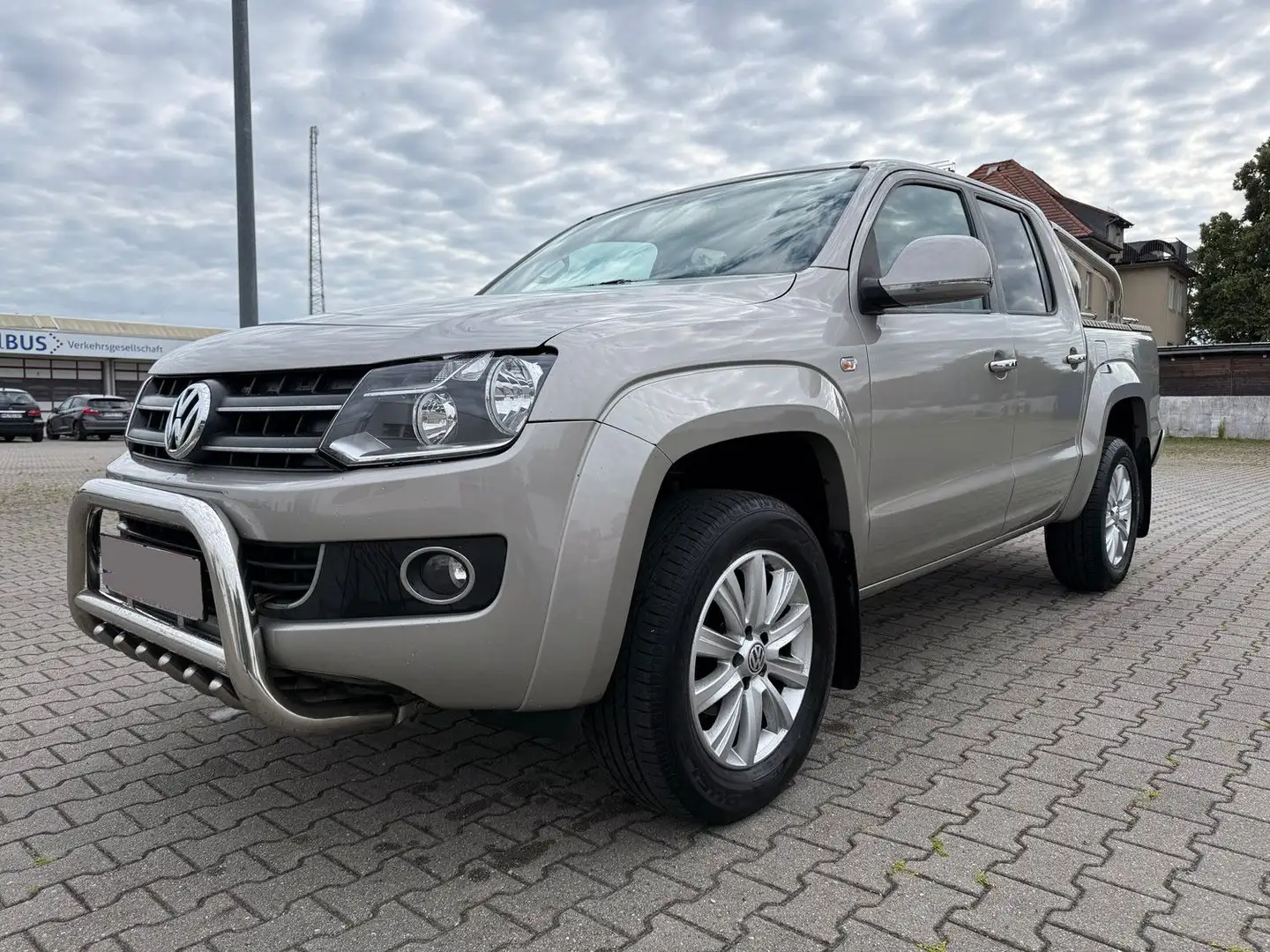Volkswagen Amarok Highline DoubleCab 4Motion Klimaau. AHK Beige - 2