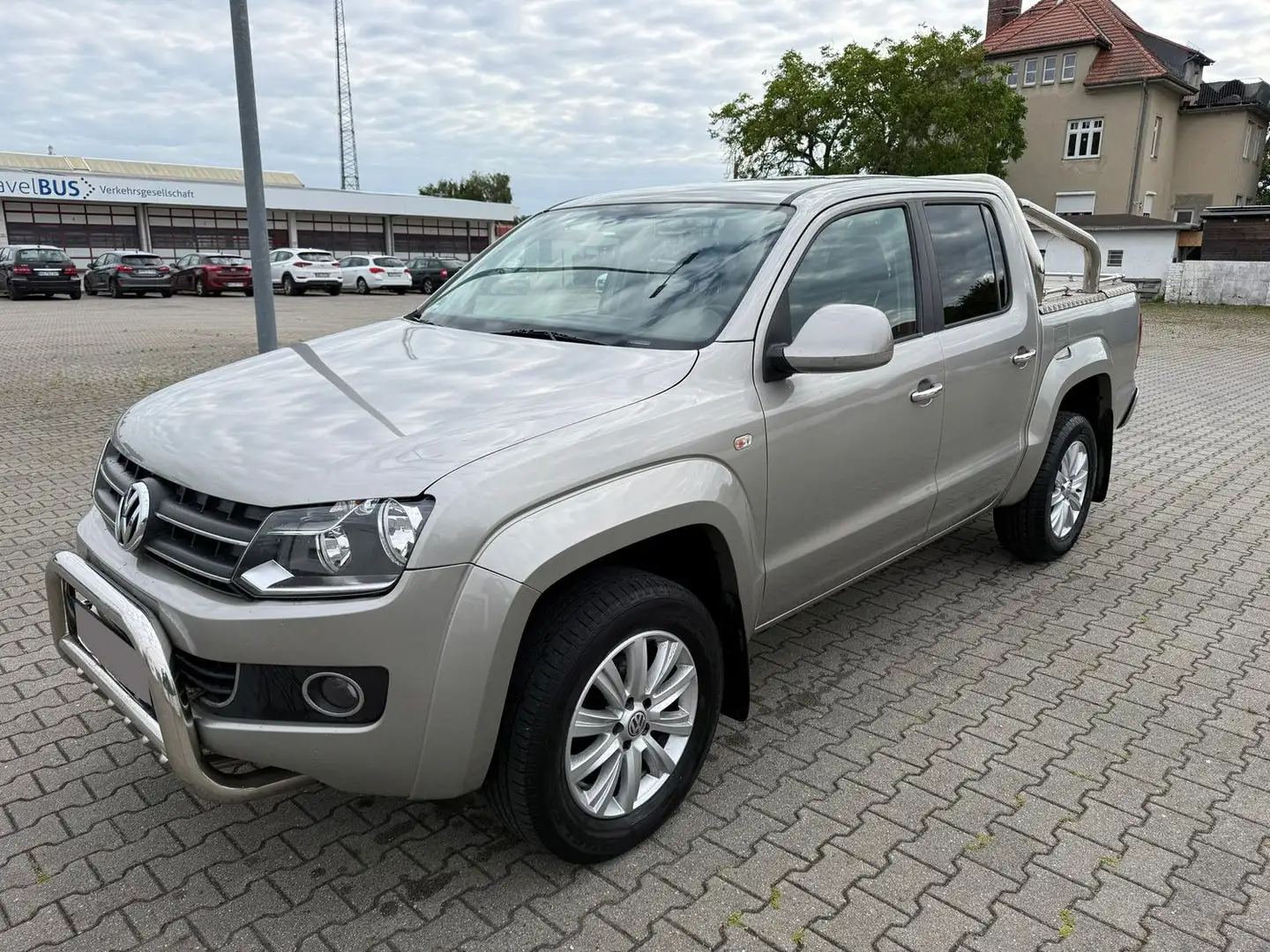 Volkswagen Amarok Highline DoubleCab 4Motion Klimaau. AHK Beige - 1
